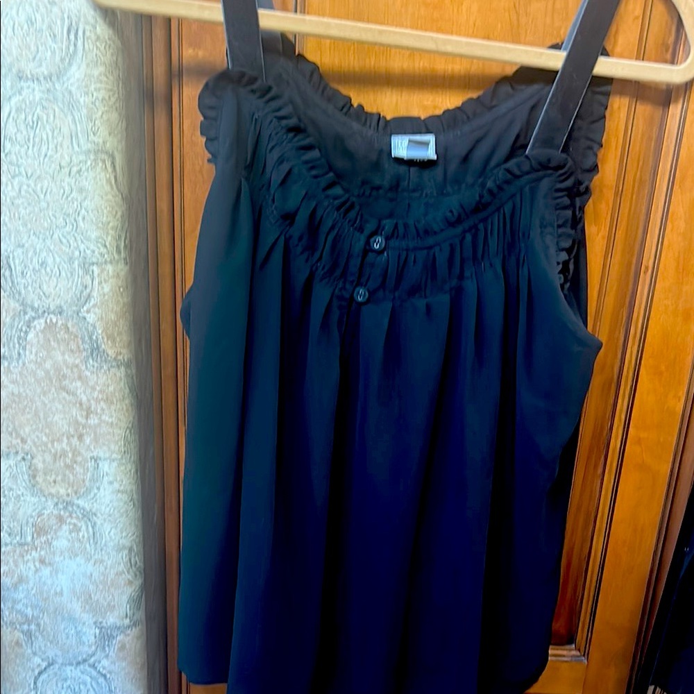 converse silk tank top w velvet straps